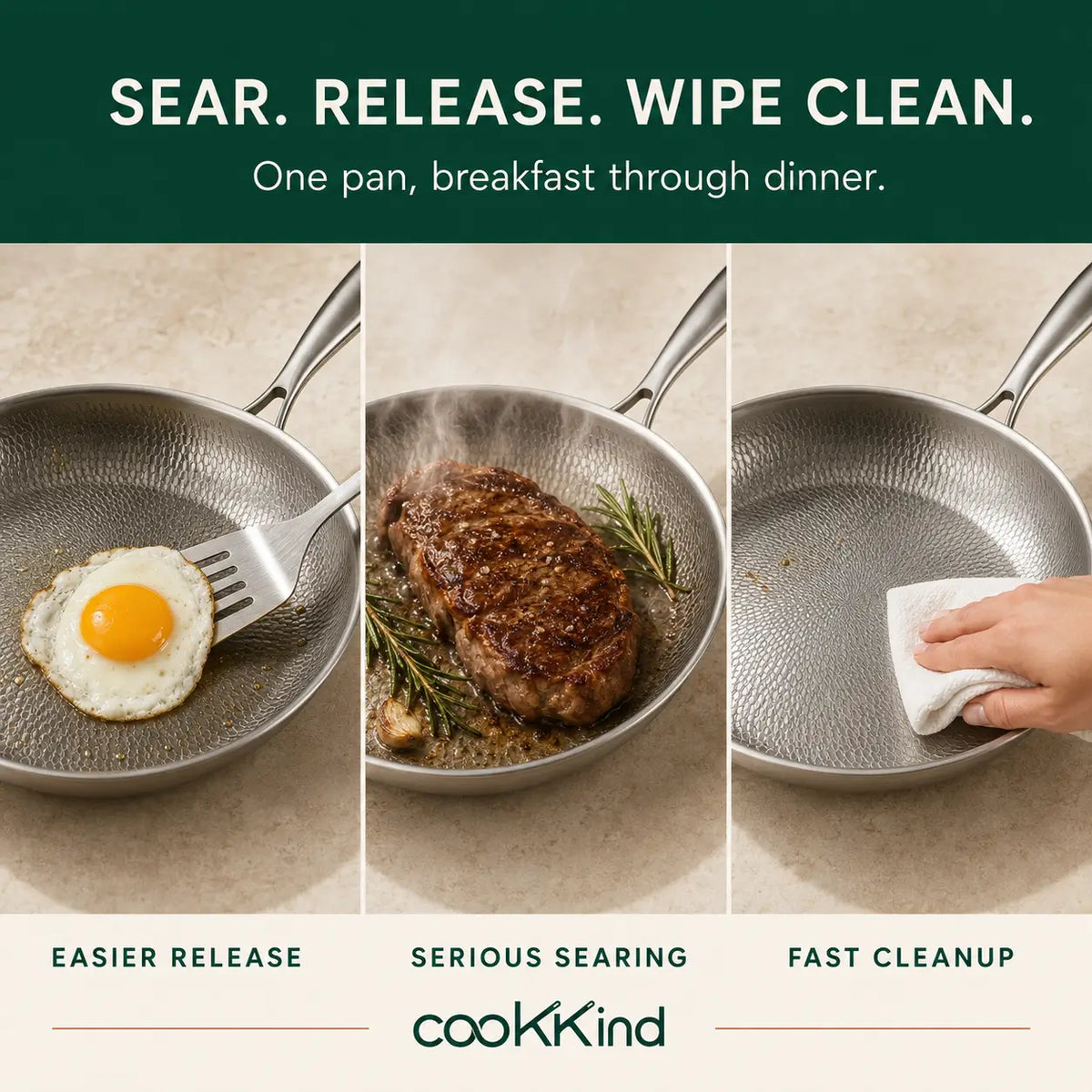 COOKKIND™ Titanium Pan
