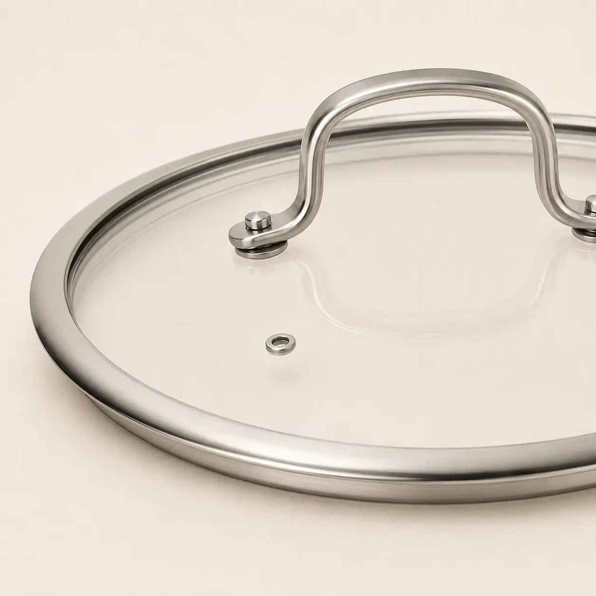 Crystal-Clear Glass Lid
